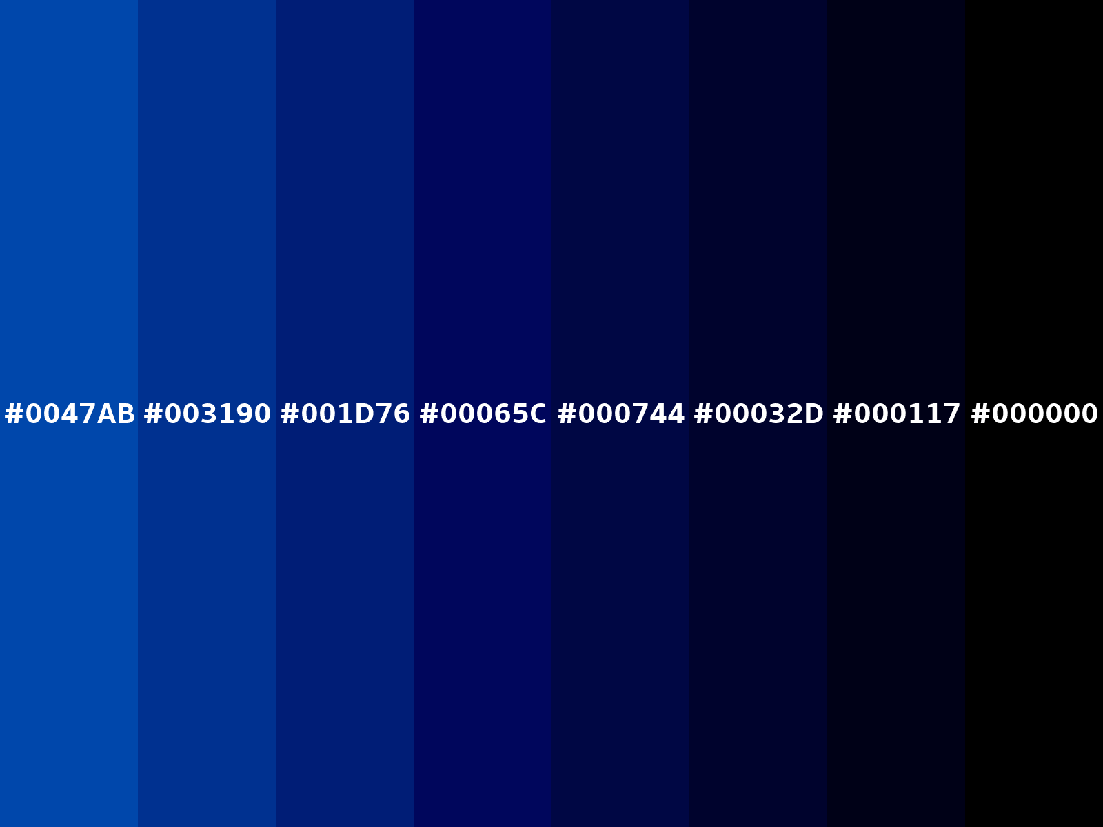 cobalt blue color swatch