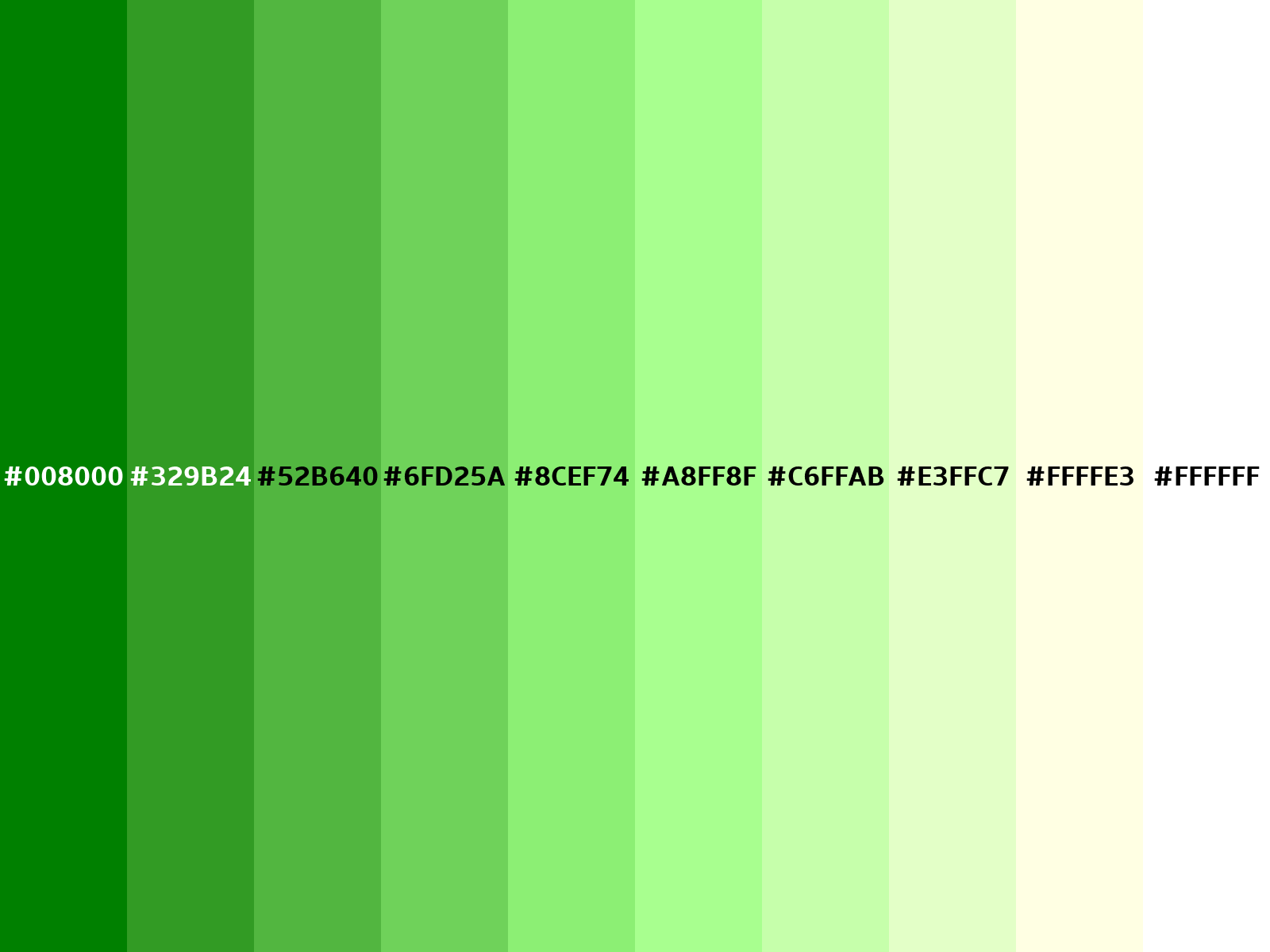 css color codes green