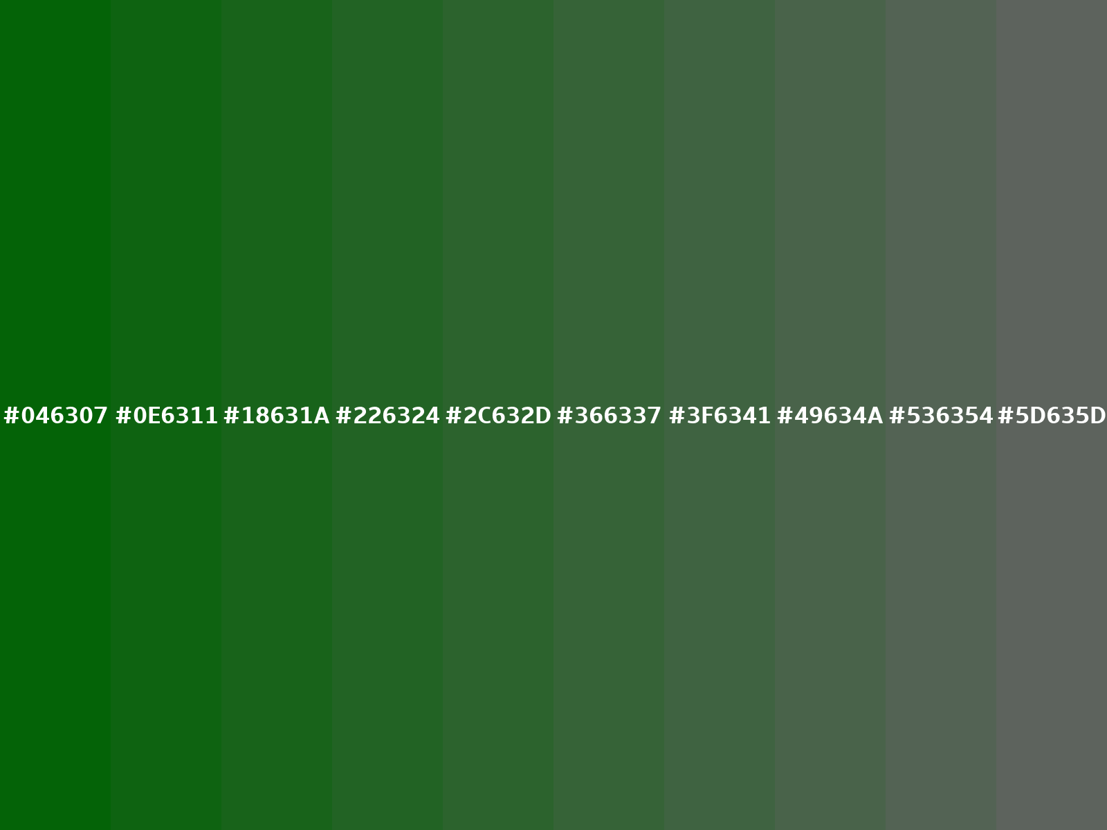 emerald green color chart