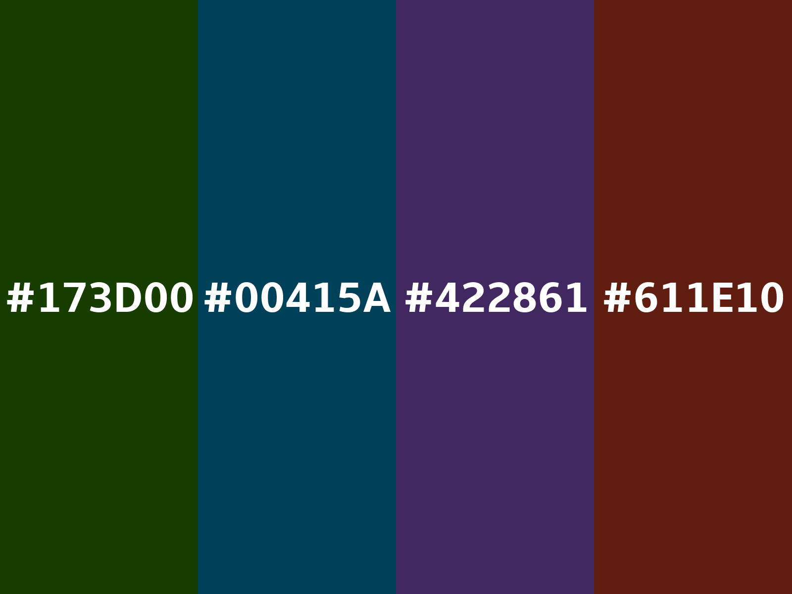 1F3D0C Hex Color, RGB: 31, 61, 12