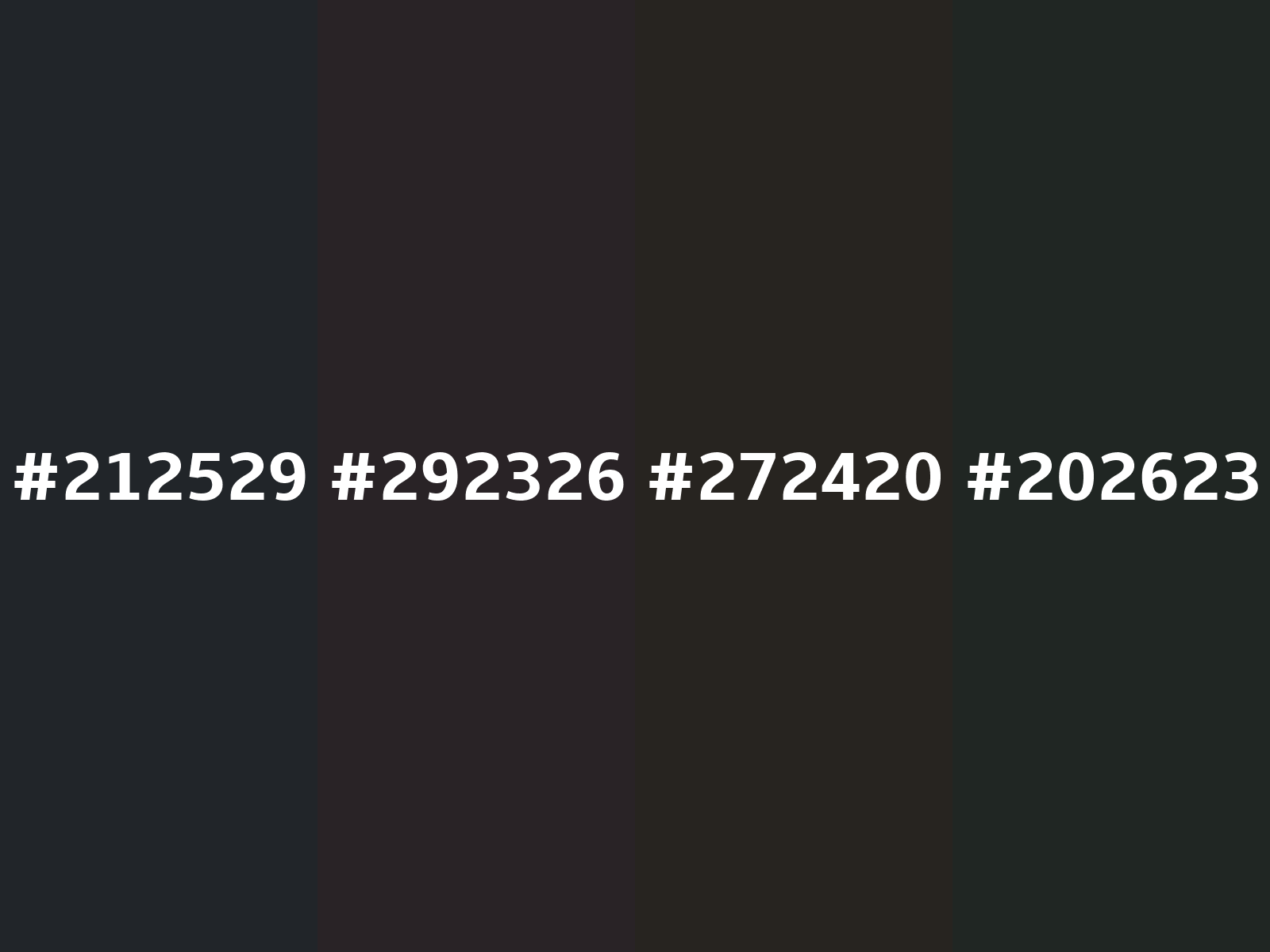 Hex 212529 color