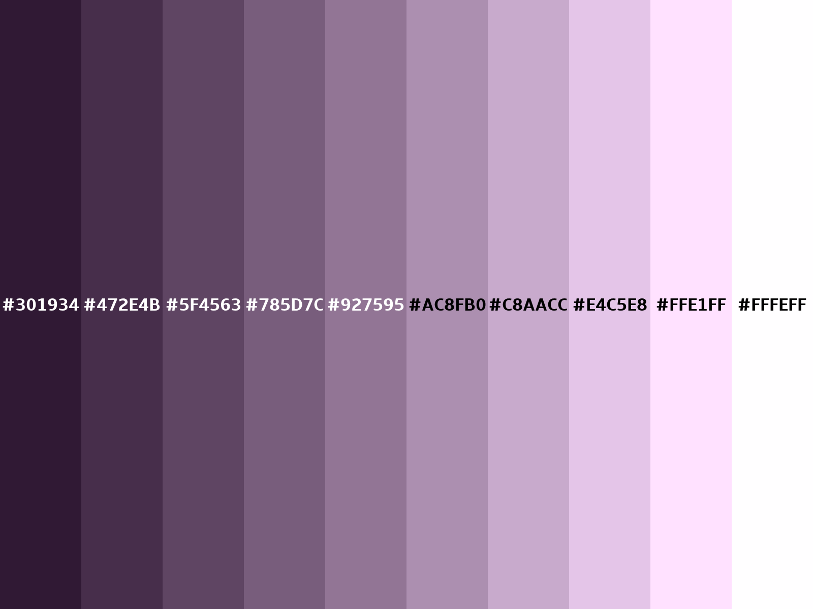 Converting Colors - Dark purple