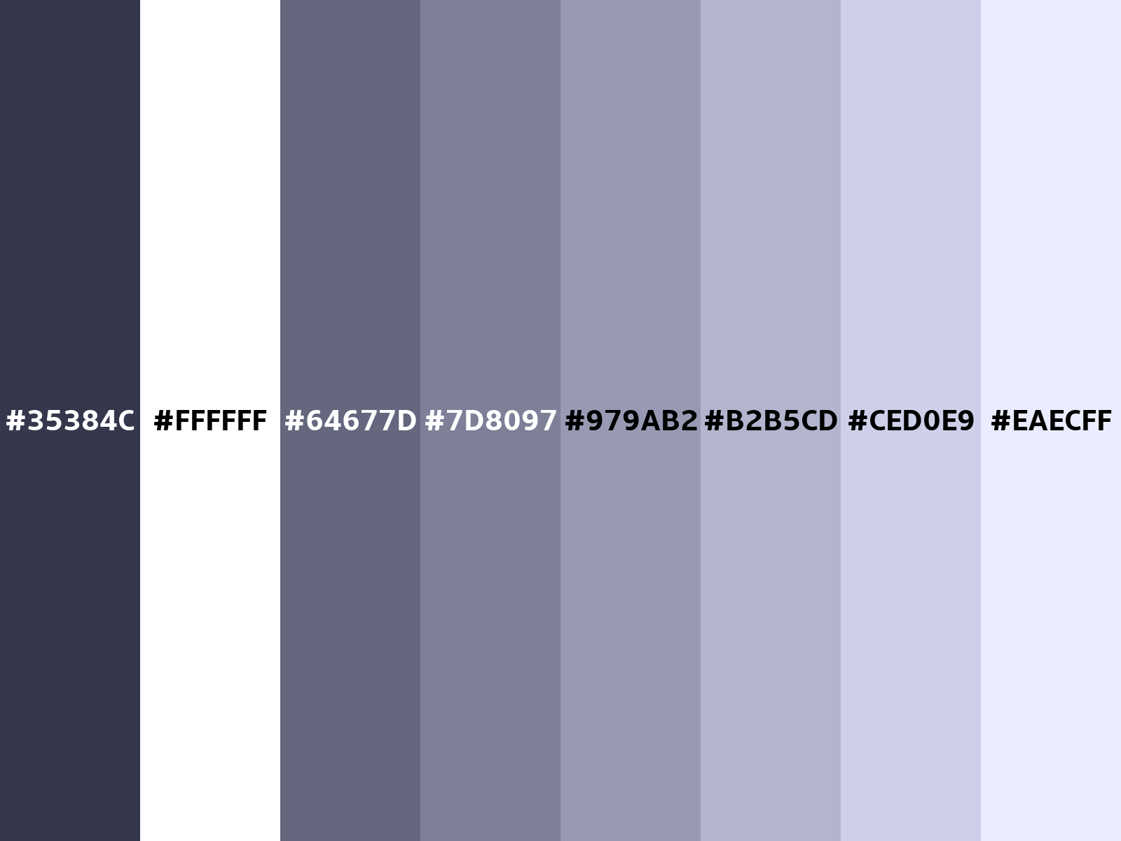 Hex 35384C color