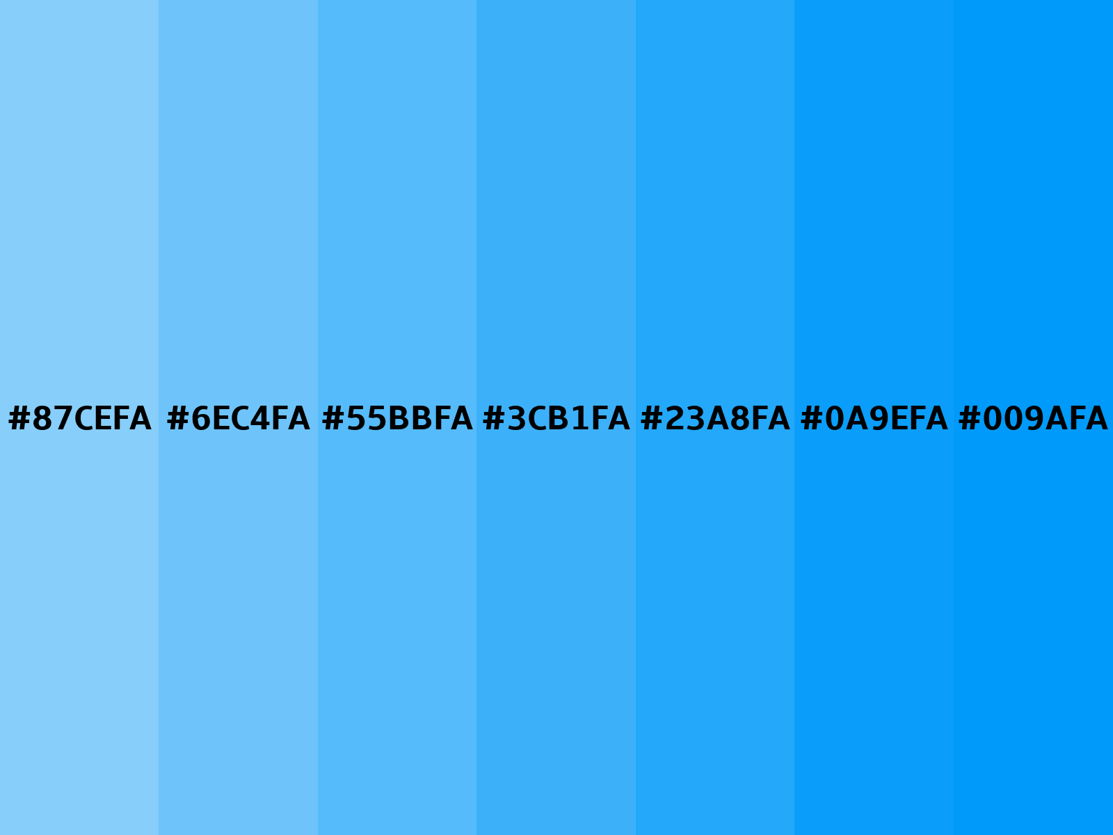 Lightskyblue color (Hex 87CEFA)