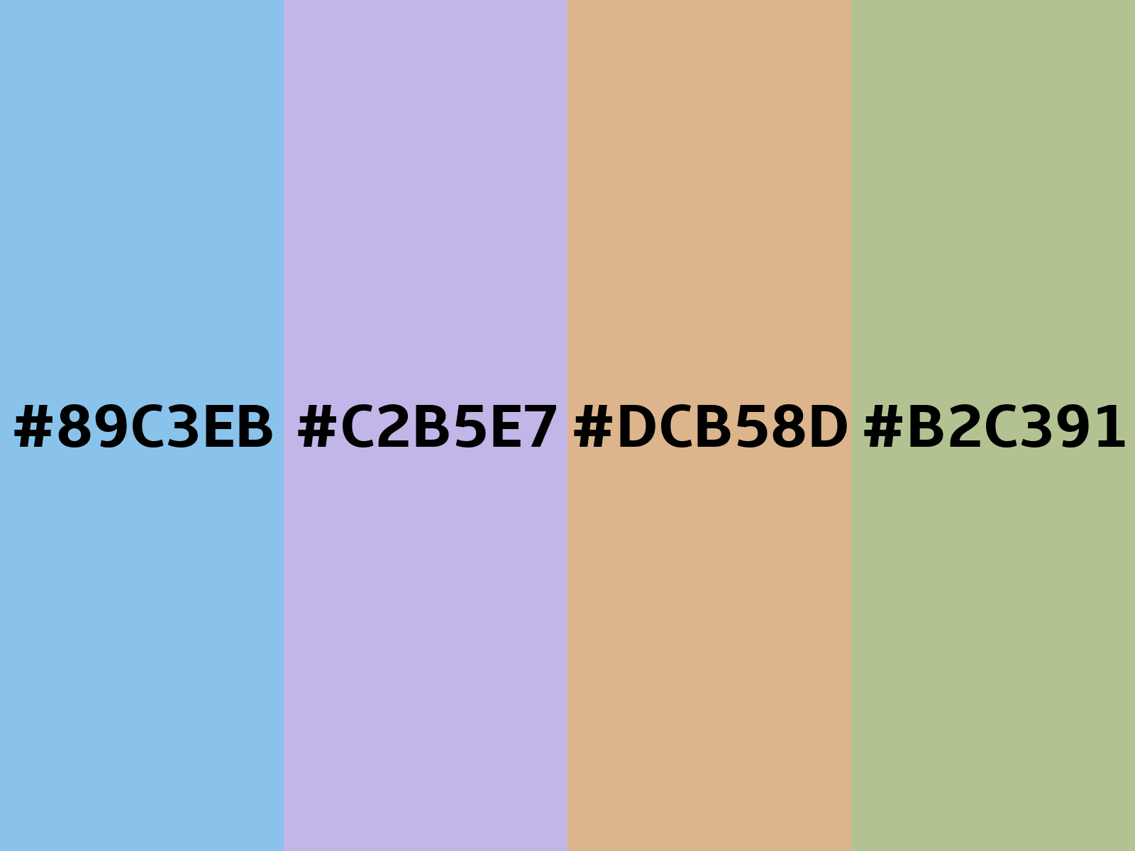 Converting Colors - Hex - 89C3EB