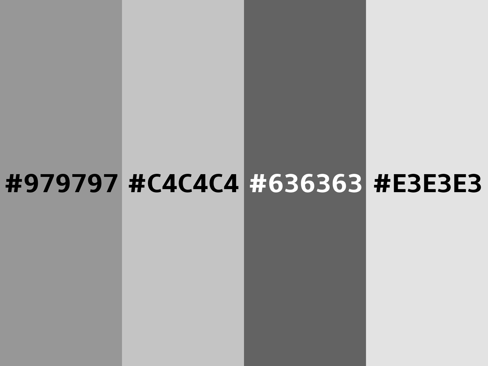 Converting Colors - RGB - 151, 151, 151