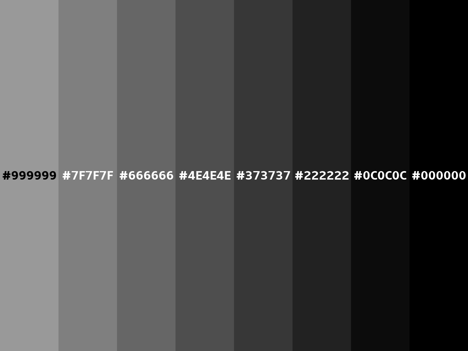 RGB 153, 153, 153 color