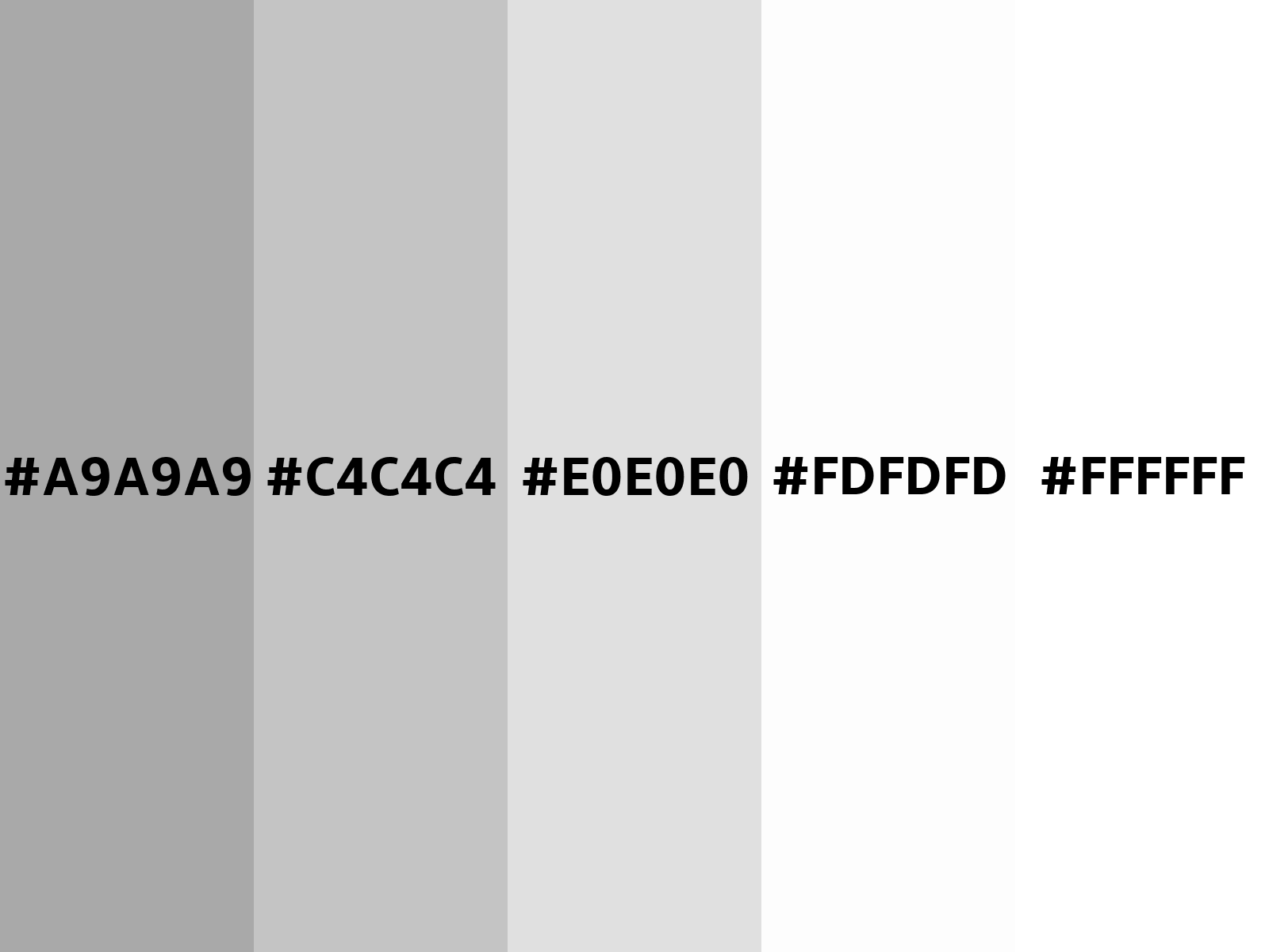 Muted Gray color hex code is #A9A9A9