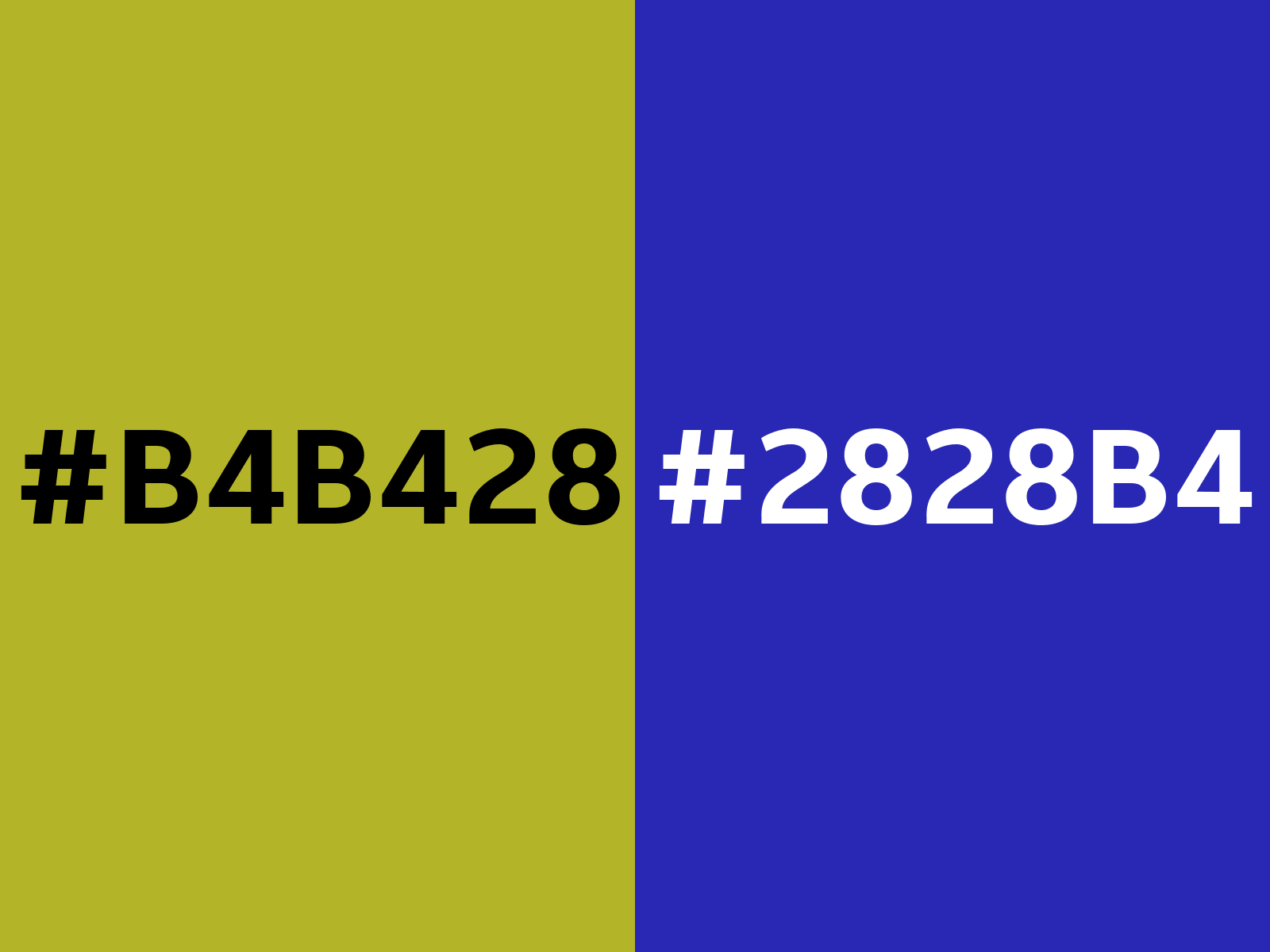 Converting Colors - RGB - 180, 180, 40