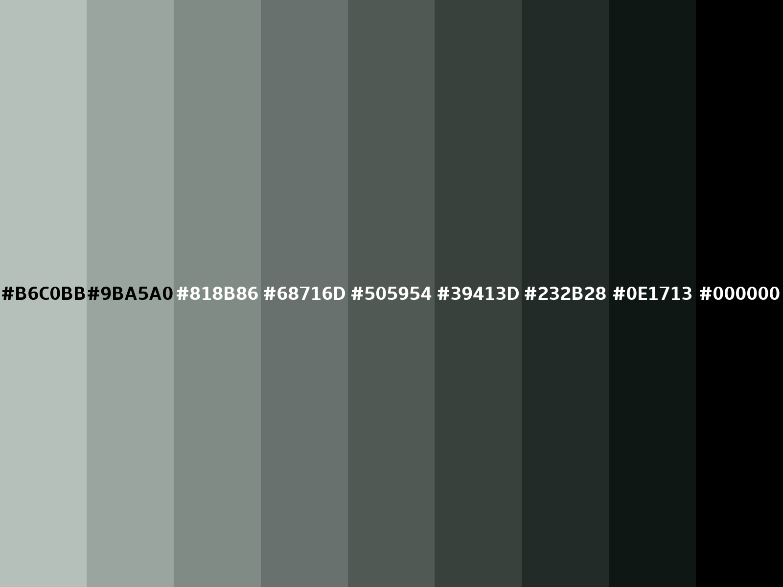B6C0D2 Hex Color, RGB: 182, 192, 210