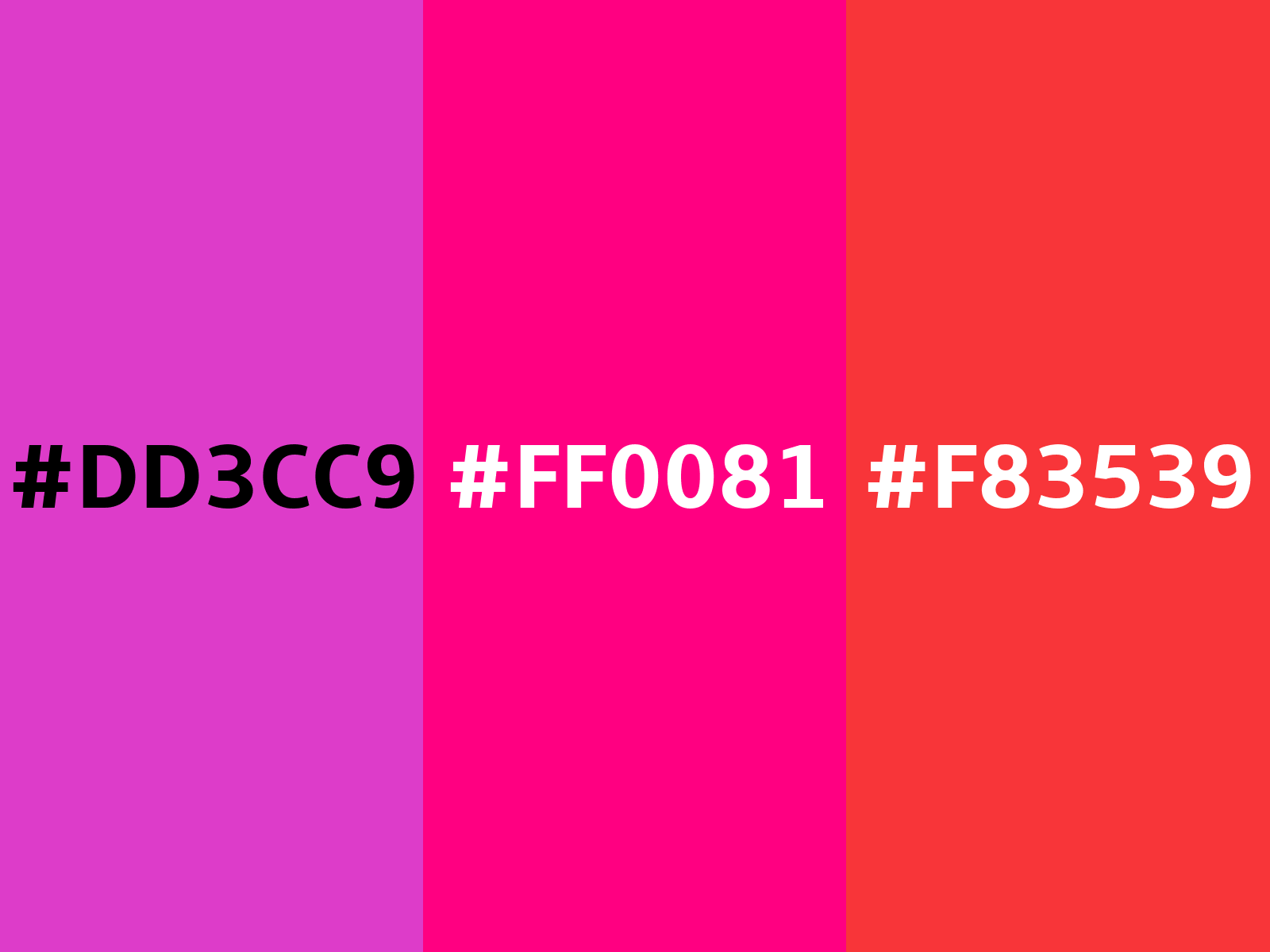 Flickr (pink) / #ff0084 Esquema de código de cores Hex, Paletes e Tintas