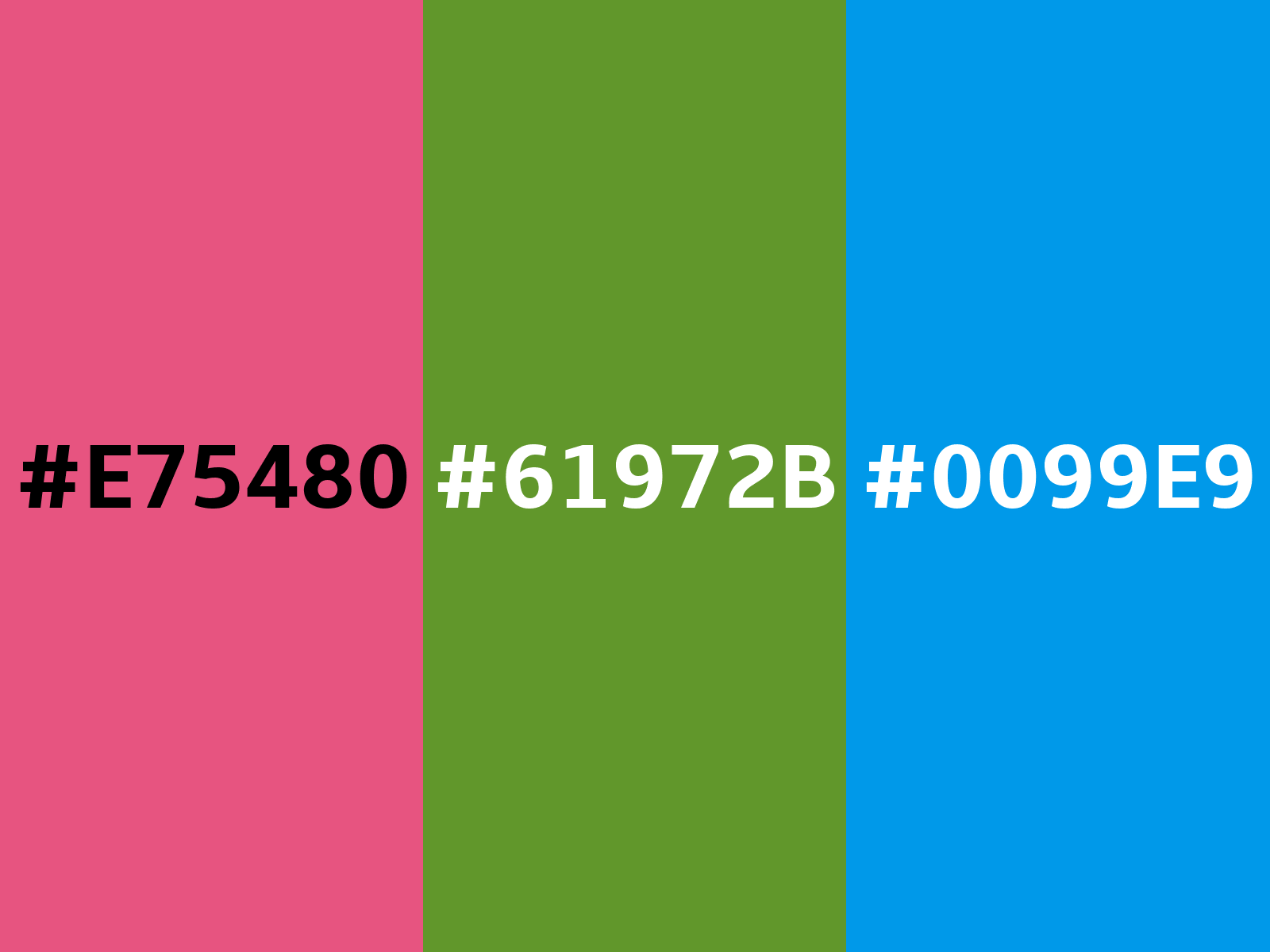 Shades of Dark Pink color #E75480 hex