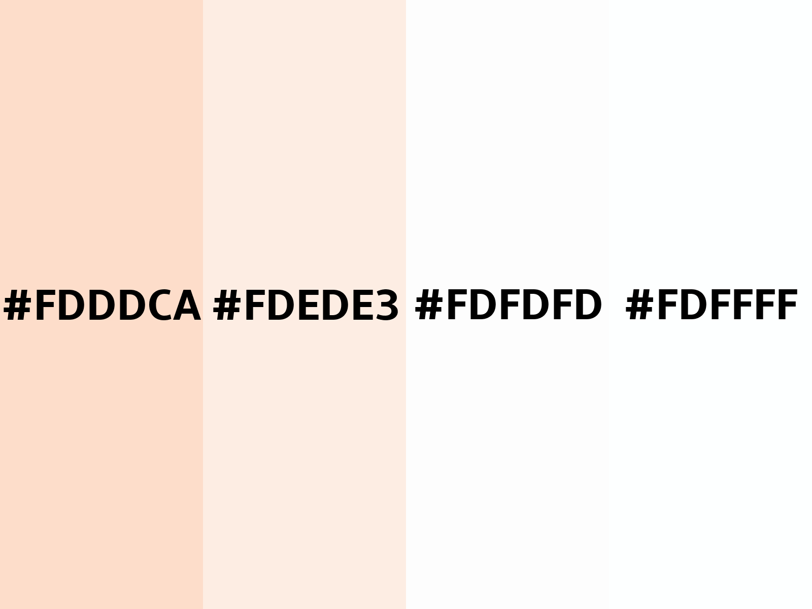 fdddca Hex Color Code, RGB and Paints