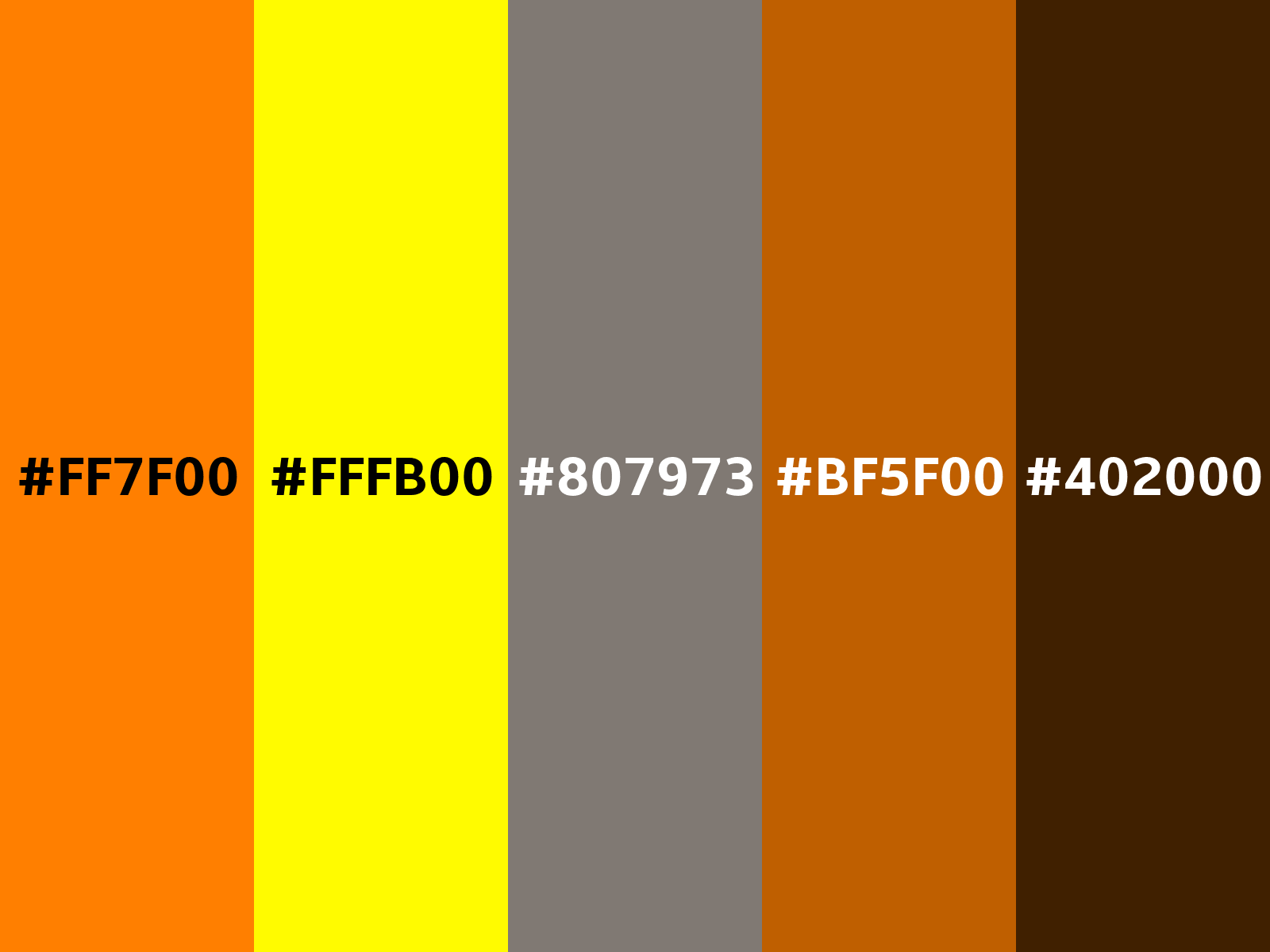 Orange (color wheel) color (RGB 255, 127, 0)