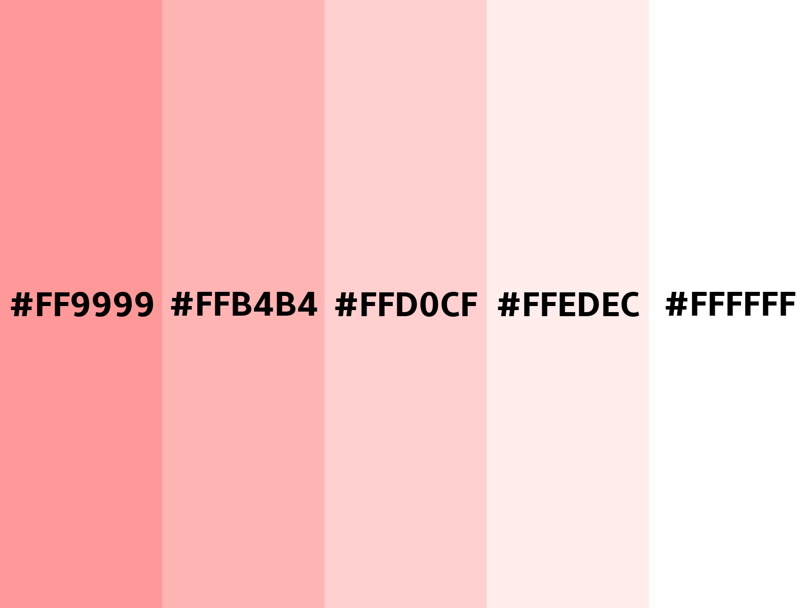 Light Pink Color Number Code - canvas-side