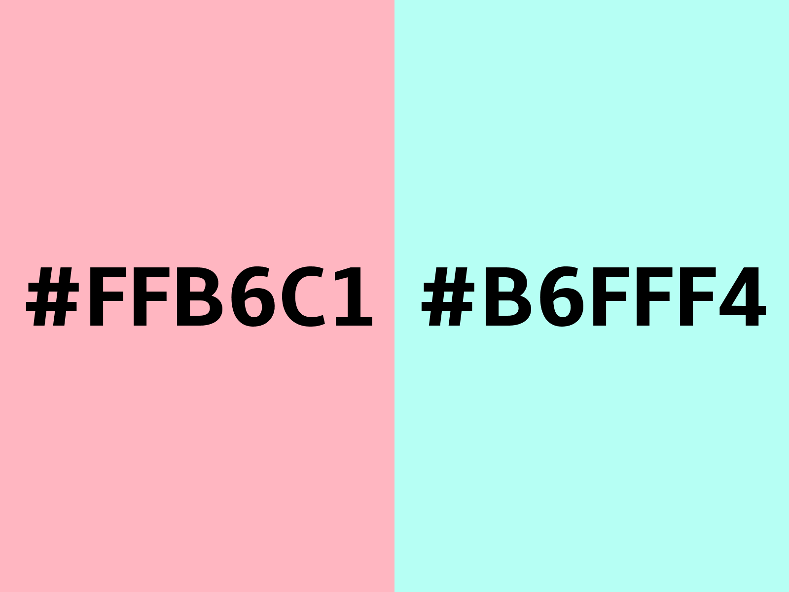 Lightpink / Rosa claro / #ffb6c1 Esquema de código de cores Hex, Paletes e  Tintas